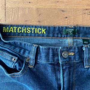 J. Crew Matchstick Jeans